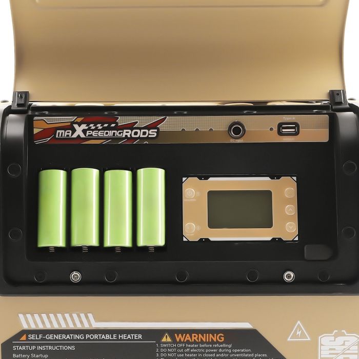 Портативний самогенеруючий дизельний повітронагрівач MaXpeedingRods MH-04D PRO (5 кВт)