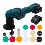 Акумуляторна ексцентрикова полірувальна машина PROFI-TEC PPM-8012SCP Set (1×PT1225 (2.5 Аг), зарядний пристрій)