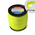 Ліска для садових тримерів "Кручений квадрат" 2.4 мм × 570 м (КРК-24-570-С)