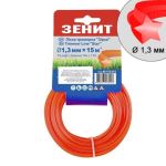 Ліска для садових тримерів "Зірка" 1.3 мм × 15 м