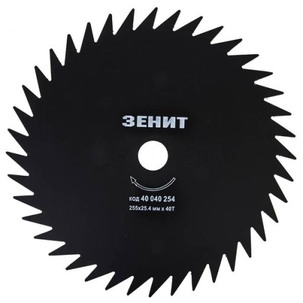 Диск до садового тримера 255×25.4 мм 40 зубців Диск до садового тримера 255×25.4 мм 40 зубців