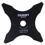 Ніж до садового тримера, 255×25.4 мм, 4-лопаті, двосторонній