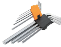 Комплект подовжених шестигранних ключів 9 шт 1.5-10мм