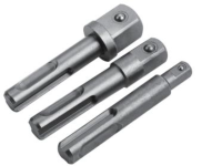Набор адапторів SDS PLUS  1/2"/3/8"/1/4" 3 шт Толсен