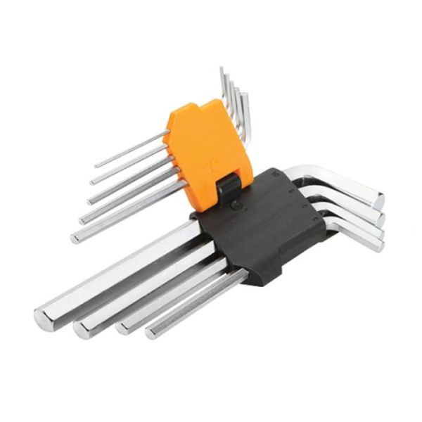 Комплект шестигранних ключів 9 шт. 1.5-10 мм Комплект шестигранних ключів 9 шт. 1.5-10 мм