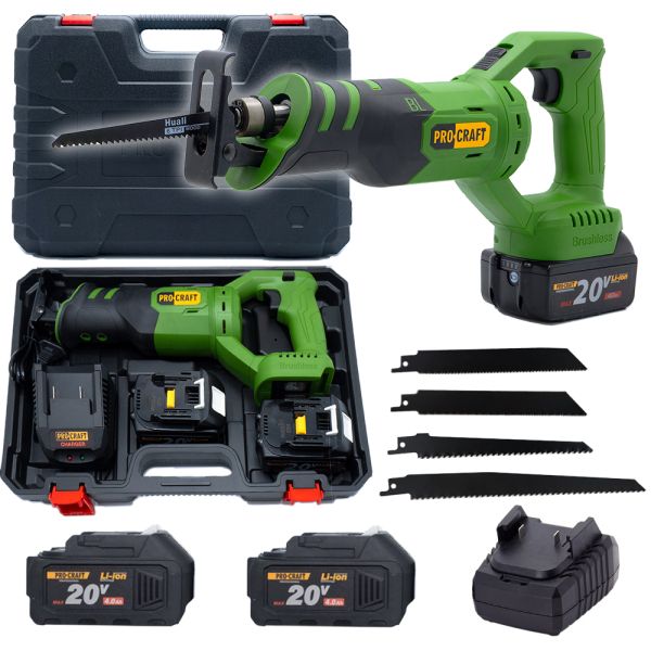 Акумуляторна шабельна пила Procraft PSS20 (2 акб) Акумуляторна шабельна пила Procraft PSS20 (2 акб)