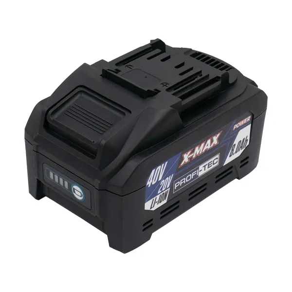 Акумуляторна батарея PROFI-TEC PT4080XM X-MAX для PCWM16040 (40 В | 20 В, 8.0 Аг) Акумуляторна батарея PROFI-TEC PT4080XM X-MAX для PCWM16040 (40 В | 20 В, 8.0 Аг)