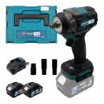 Аккумуляторный гайковерт PROFI-TEC PTW502 POWERLine (2×PT2040MP (4.0 Ач), зарядное устройство)