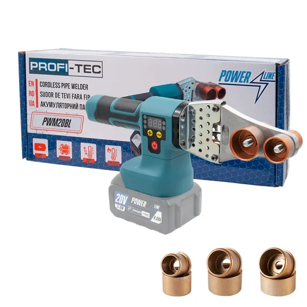 Акумуляторний паяльник PROFI-TEC PWM20BL POWERLine (без акумулятора та зарядного пристрою) Акумуляторний паяльник PROFI-TEC PWM20BL POWERLine (без акумулятора та зарядного пристрою)