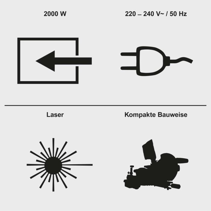 Пила торцювальна Scheppach KZGS310PS-BE