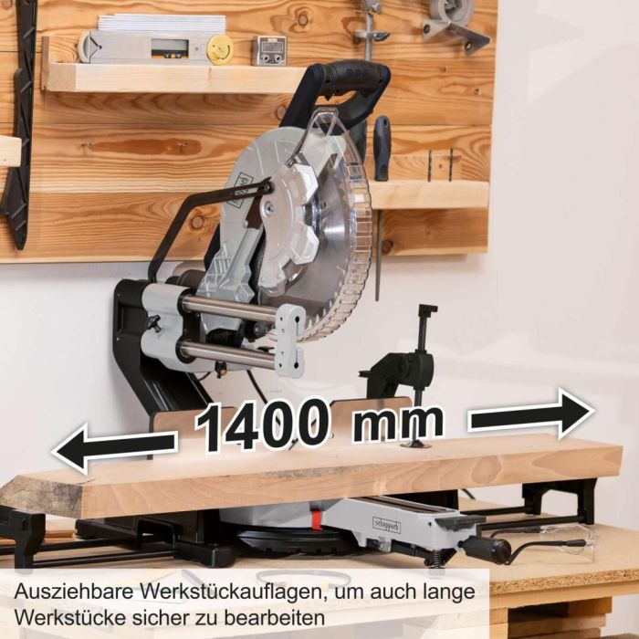 Пила торцювальна Scheppach KZGS310PS-BE