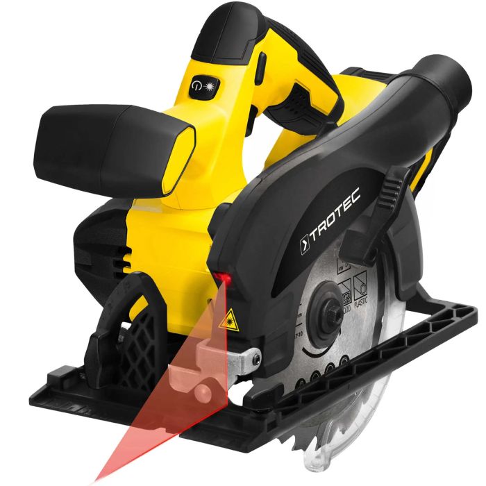 Пила циркулярна акумуляторна Trotec PCSS 10-20V + кейс (4430000110)