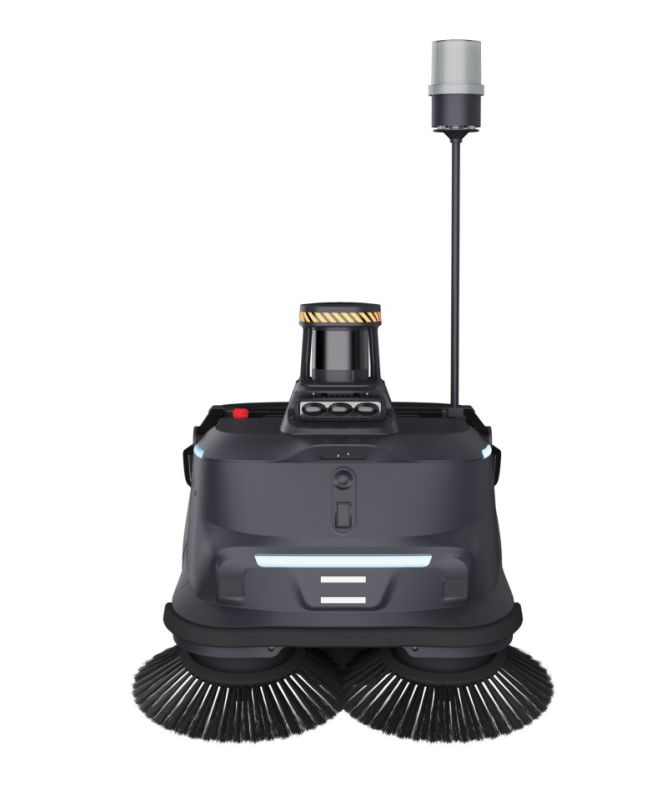Роботизована підмітальна машина PUDU MT1-Max із 3D-навігацією та ШІ