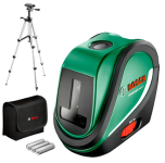 Лазерний нівелір Bosch Universal Level 2 зі штативом, батарейками та чохлом 603663803