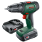 Акумуляторний дриль-шурупокрут Bosch UniversalDrill 18V з 2 акб 1.5 Ah і з/п, у кейсі 06039D4002