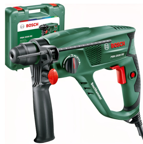 Перфоратор Bosch PBH 2500 RE, в кейсі Перфоратор Bosch PBH 2500 RE, в кейсі