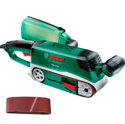 Шліфмашина стрічкова Bosch PBS 75 A Шліфмашина стрічкова Bosch PBS 75 A