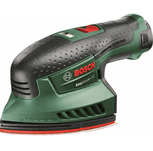 Акумуляторна дельташліфувальна машина Bosch EasySander 12 з 1 акб PBA 12V 2 Ah, з/п GAL 12V-20 у кейсі 0603976909