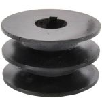 Шків 2-х струмковий для валу ø19,05 мм