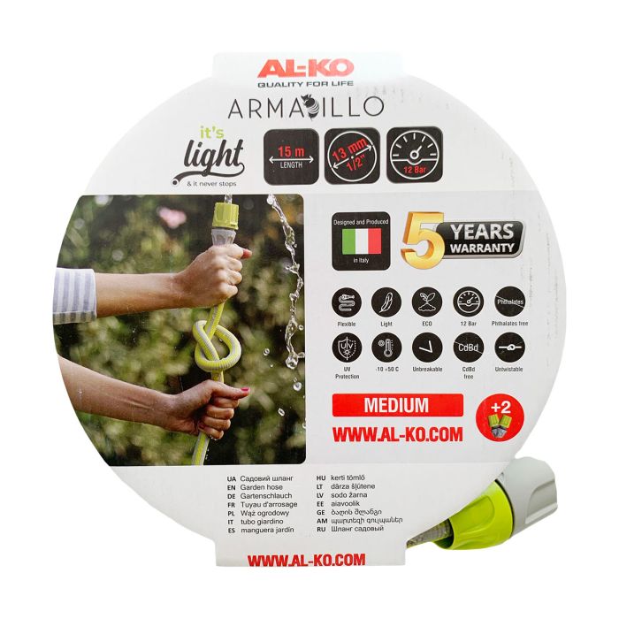Шланг AL-KO 1/2'' ARMADILLO SUPER LIGHT, 15M (L2620)