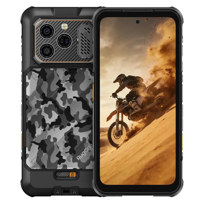 Смартфон RugOne Xever 8 8/128GB Black (6979400350197)
