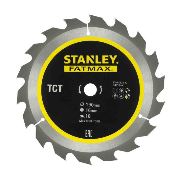 Диск пилковий TCT STANLEY STA15370 Диск пилковий TCT STANLEY STA15370