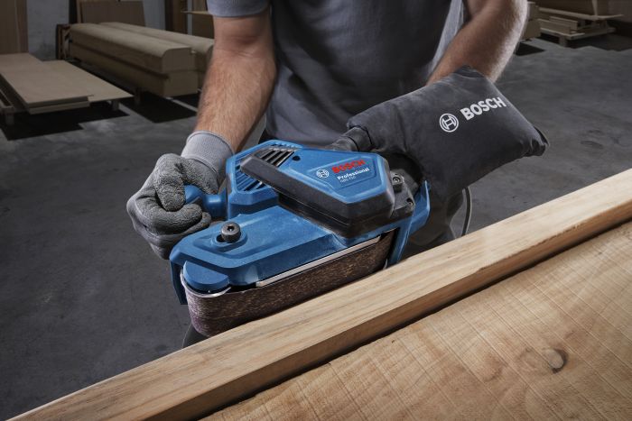 Стрічкова шліф машина Bosch GBS 750 Professional (06012C1020)