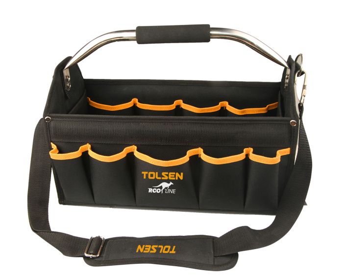 Сумка для інструментів Tolsen «Профі» відкрита 42x21x29 см