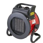 Теплова гармата електрична EDON WAB-2000R (2 кВт, керамічний нагрівач, до 30 м²)