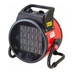 Теплова гармата електрична EDON WAB-3000R (3 кВт, керамічний нагрівач, до 40 м²)