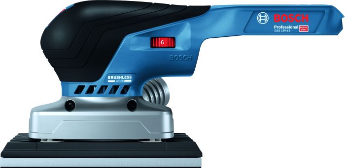 Вібраційна шліфмашина Bosch GSS 18V-13 Professional (06019L0101)