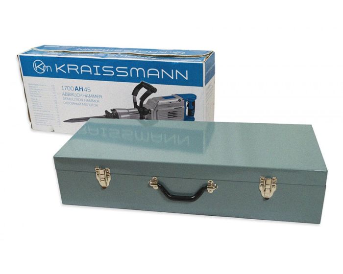 Відбійний молоток KRAISSMANN 1700 AH 45 (1700 Вт, 45 Дж, кейс)