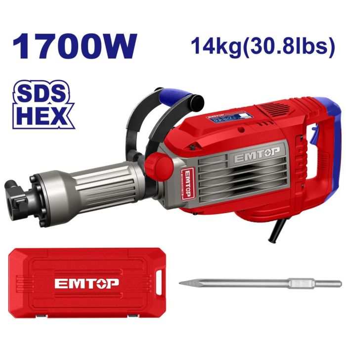 Відбійний молоток EMTOP EDBRH1703
