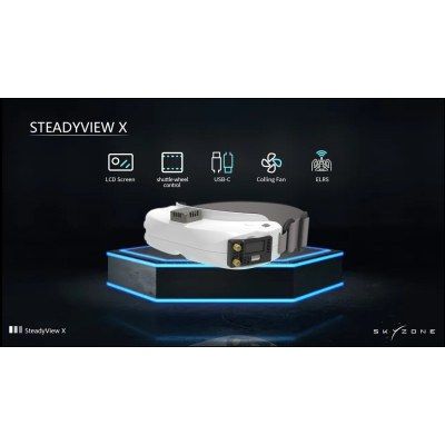 Відеоприймач (VRX) Skyzone SteadyView X 5G 5.8GHz 56CH