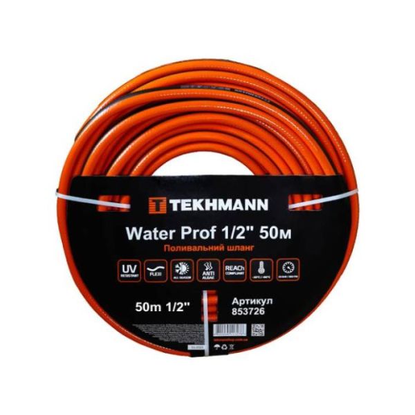 Поливальний шланг Tekhmann Water Prof 1/2'' 50 м Поливальний шланг Tekhmann Water Prof 1/2'' 50 м