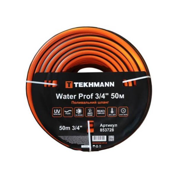 Поливальний шланг Tekhmann Water Prof 3/4'' 50 м Поливальний шланг Tekhmann Water Prof 3/4'' 50 м