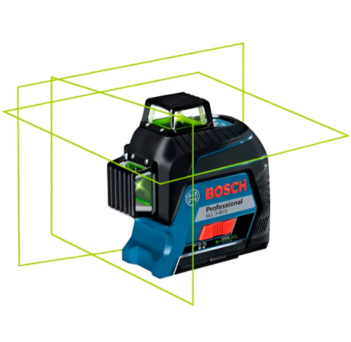 Лазерний нівелір Bosch GLL 3-80 G Professional, в кейсі