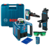Ротаційний лазерний нівелір Bosch GRL 300 HVG Professional, у валізі з приймачем LR1, пультом RC1, тримачем WM 4, з/п, окулярами, мішенню