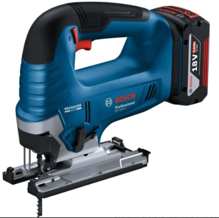 Акумуляторний лобзик Bosch GST 185-LI Professional, акб 4 Ah і з/п, в кейсі