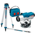 Оптичний нівелір Bosch GOL 26 D Professional у кейсі зі штативом BT 160, лінійкою GR 500