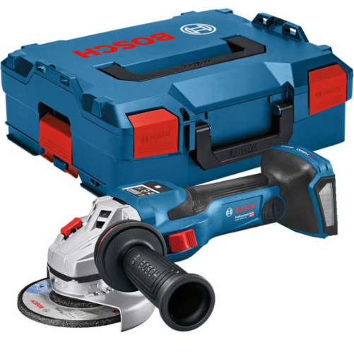 Акумуляторна кутова шліфмашина Bosch GWS 18V-15 SC Professional без акб і з/п, в L-BOXX 136 Акумуляторна кутова шліфмашина Bosch GWS 18V-15 SC Professional без акб і з/п, в L-BOXX 136