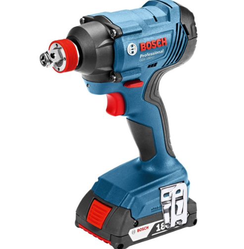 Акумуляторний ударний гайковерт Bosch GDX 180-LI Professional, 2 акб 2 Ah, з/п GAL 18V-40, у кейсі