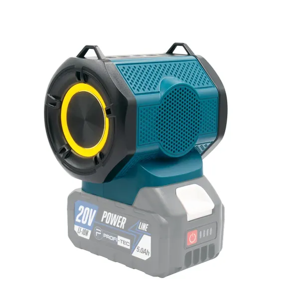 Акумуляторна bluetooth колонка PROFI-TEC YXDZ-007 POWERLine (без акумулятора та зарядного пристрою) Акумуляторна bluetooth колонка PROFI-TEC YXDZ-007 POWERLine (без акумулятора та зарядного пристрою)