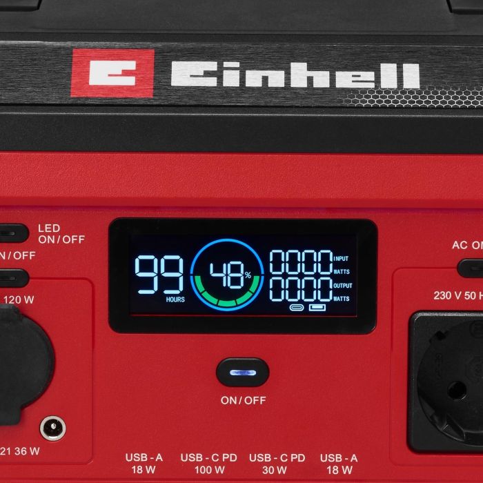 Зарядна станція Einhell TE-ES 300/240 (240 Вт·год, 300 Вт, LiFePO4) (1091300)
