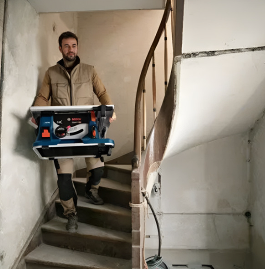 Акумуляторна настільна циркулярна пила Bosch GTS 18V-216 Professional, без акб та з/п Акумуляторна настільна циркулярна пила Bosch GTS 18V-216 Professional, без акб та з/п