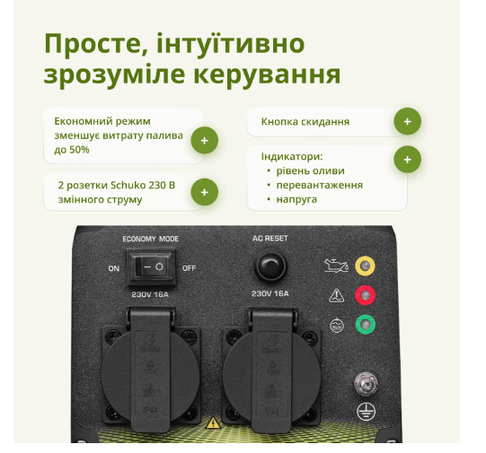 Інверторний бензиновий генератор Könner & Söhnen® KSB 33i S