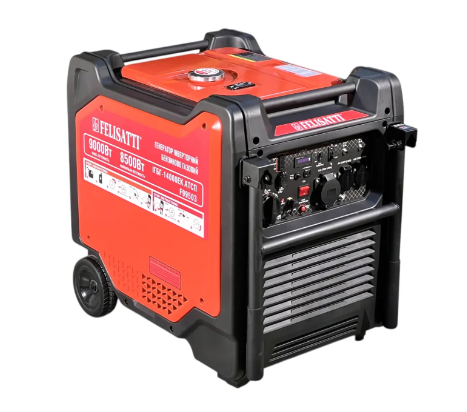 Генератор FELISATTI ІГБГ-14000ЕК АТСП F99503 / 230B/8.5-9 кВт (Электростартер, Запуск з пульта, АТС подготовка, Пропан-Бутан / Метан / Бензин)