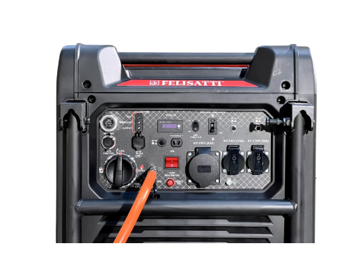Генератор FELISATTI ІГБГ-14000ЕК АТСП F99503 / 230B/8.5-9 кВт (Электростартер, Запуск з пульта, АТС подготовка, Пропан-Бутан / Метан / Бензин)