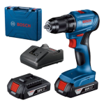 Акумуляторний дриль-шуруповерт Bosch GSR 185-Li Professional, 2 акб 18V 2 Ah у валізі