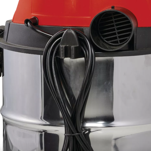 Пилосос, 1500 Вт, 190 мбар, 30 л, нержавіюча сталь  Einhell TС-VC 1930 S